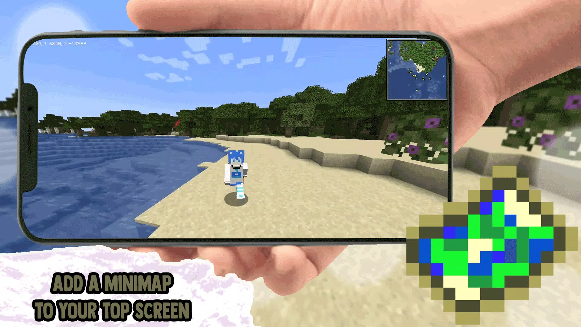 Minimap Mod Addons for MCPEスクリーンショット3