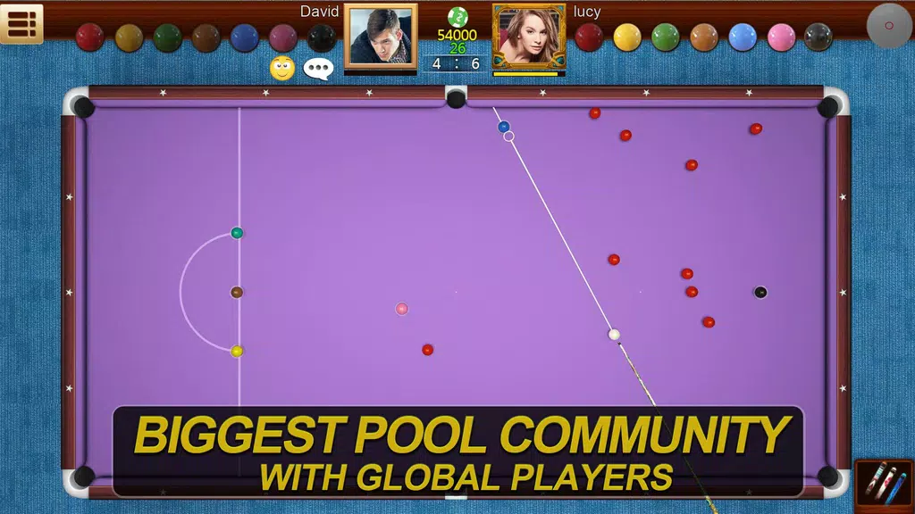 Real Pool 3D Online 8Ball Game ကိုဖန်သားပြင်2