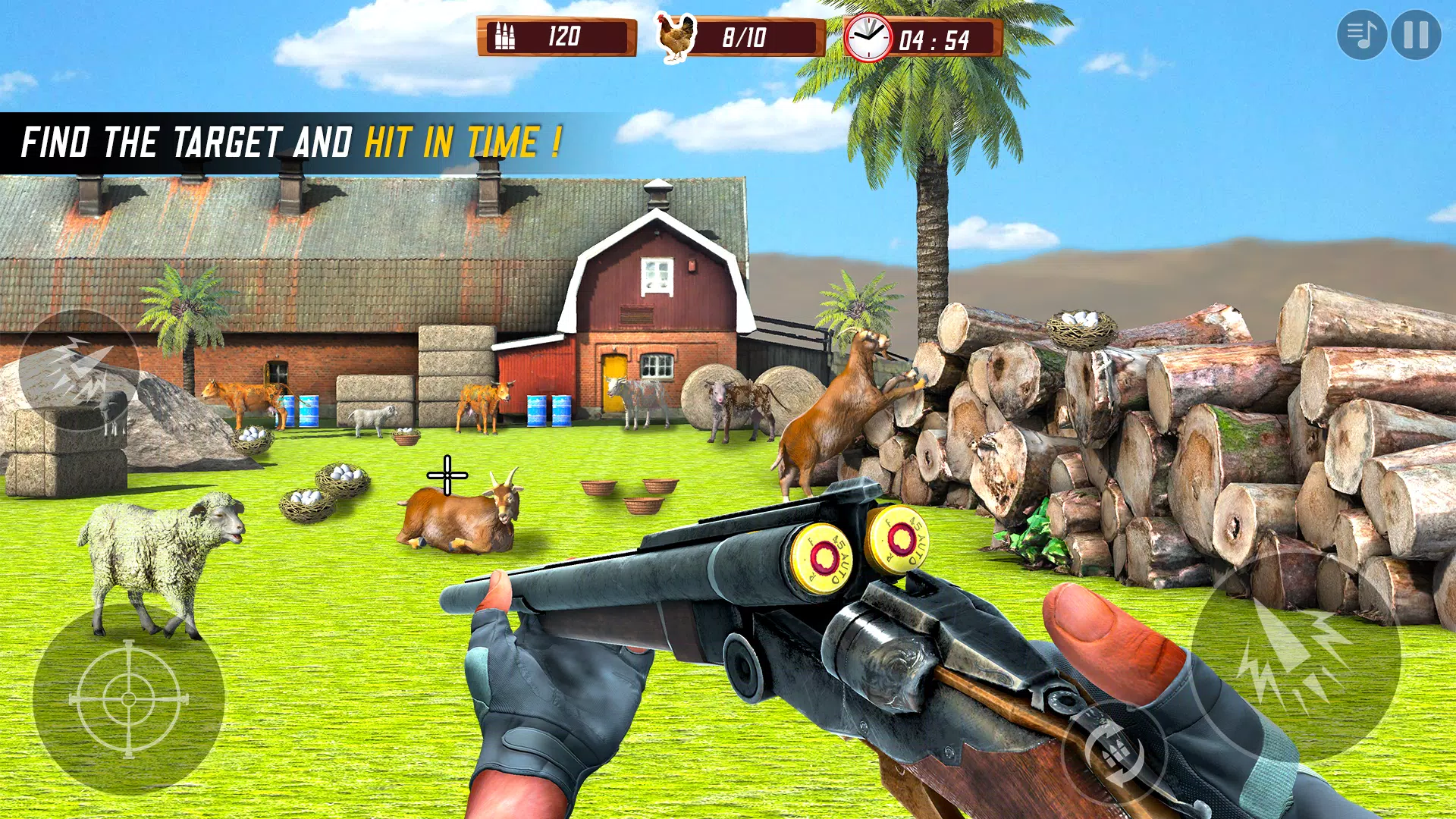 Chicken Shooting 3D Hunt Games Zrzut ekranu 2