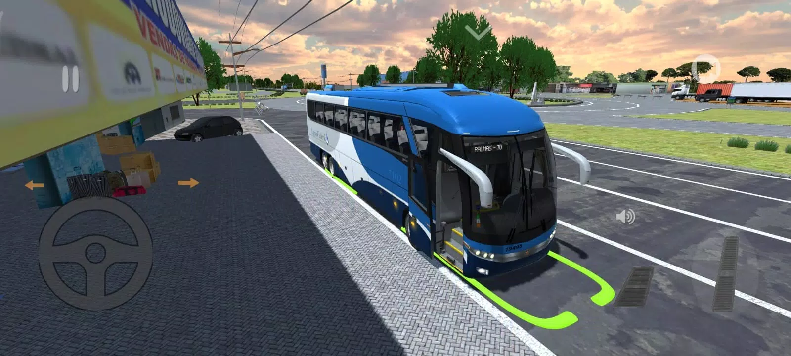 Live Bus Simulator ảnh chụp màn hình 1