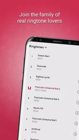 SMS Ringtones Pro: Sounds экрана 0