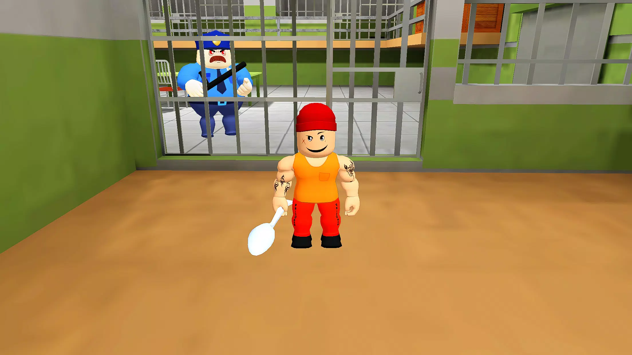 Obby Escape: Prison Breakout zrzut ekranu 1