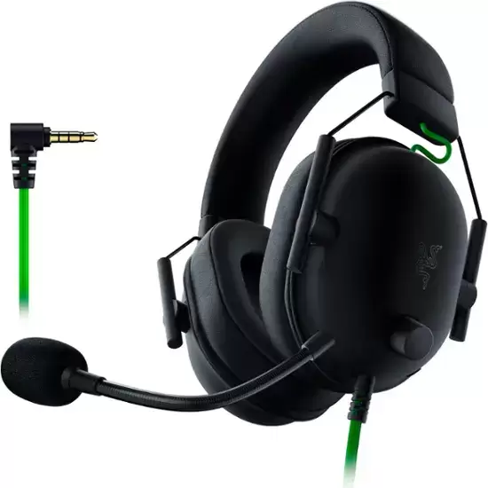 Razer - BlackShark V2 X Wired Gaming Headset for PC, PS5, PS4, Switch, Xbox X|S, and Xbox One