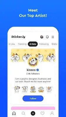 Sticker.ly - Sticker Maker 스크린샷 2