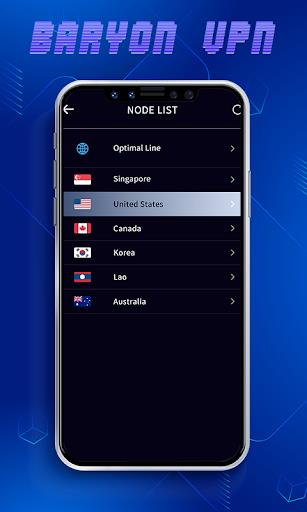 Baryonvpn Screenshot 0