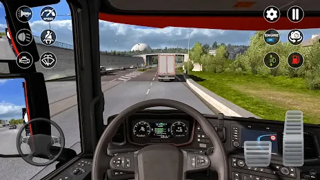 Euro Cargo Truck Simulator Pro屏幕截圖1