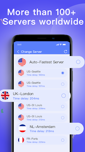 GeekNet - supervpn, secure capture d’écran 1