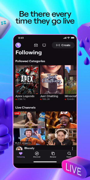 Screenshot Twitch: Transmissão ao vivo 1