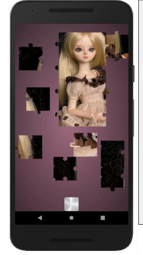 Cute Dolls Jigsaw Slide Puzzle应用截图第2张