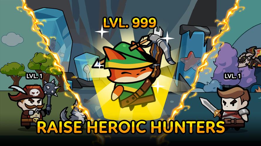Hunter Empire: Idle Adventure экрана 1