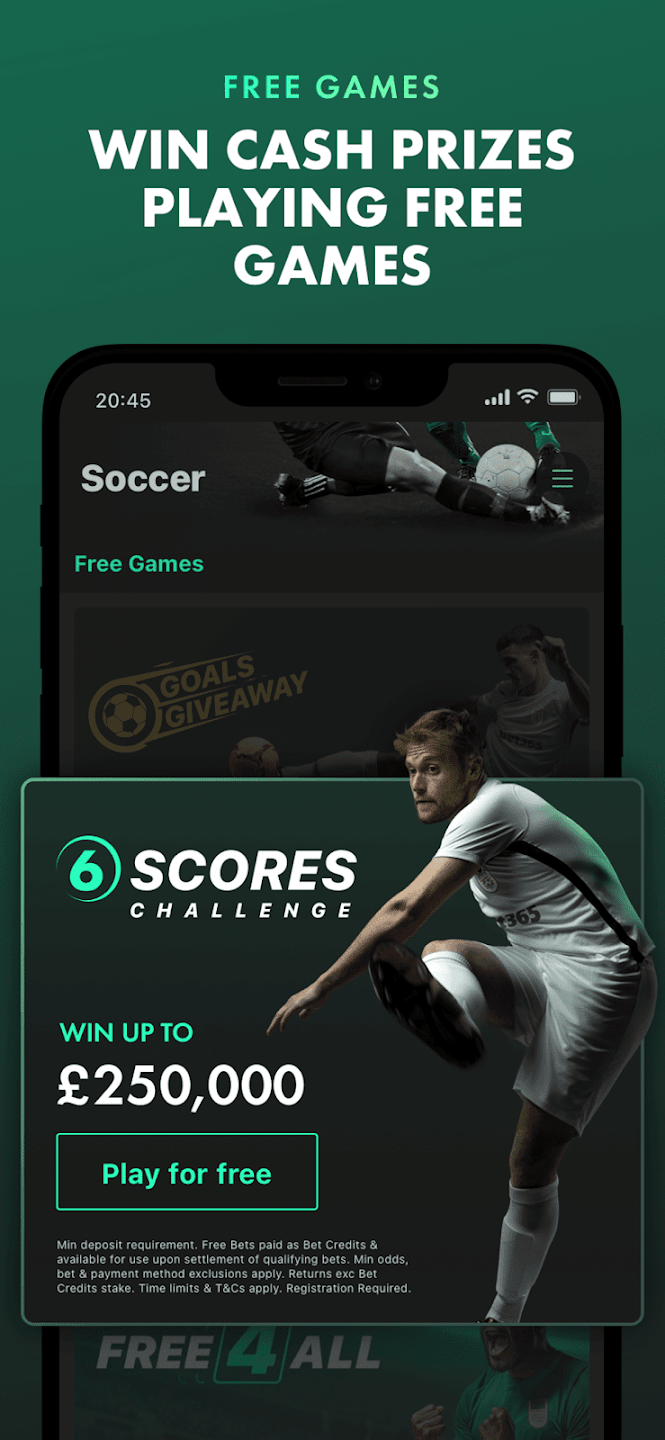 Screenshot bet365 Sports Betting 0