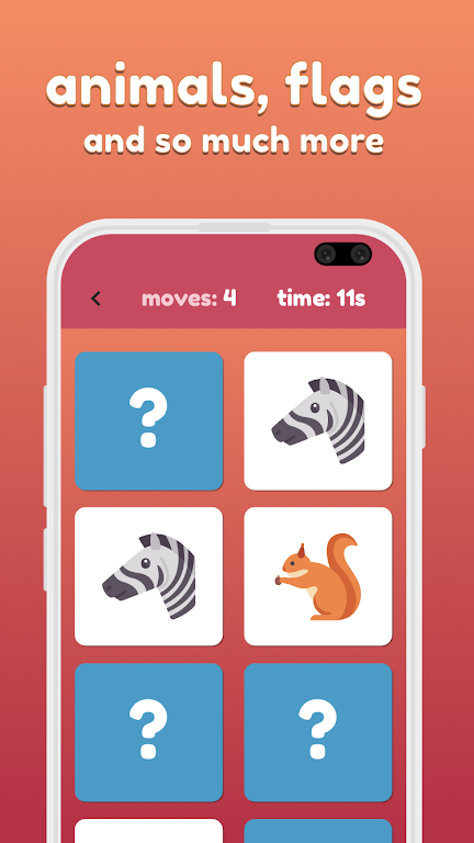 ภาพหน้าจอ Memory Match Game - Flippy Card 2