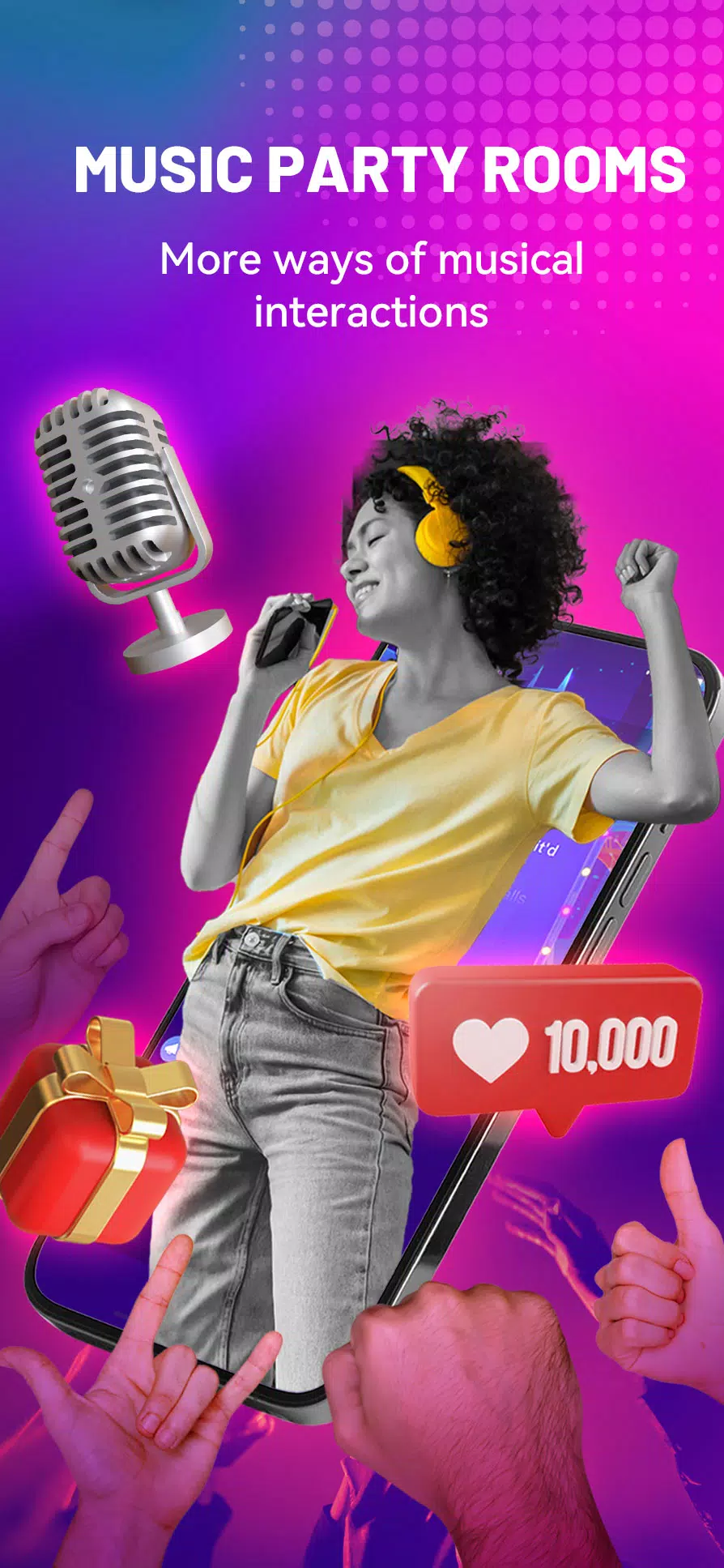 Screenshot StarMaker: Cante Karaokê 2