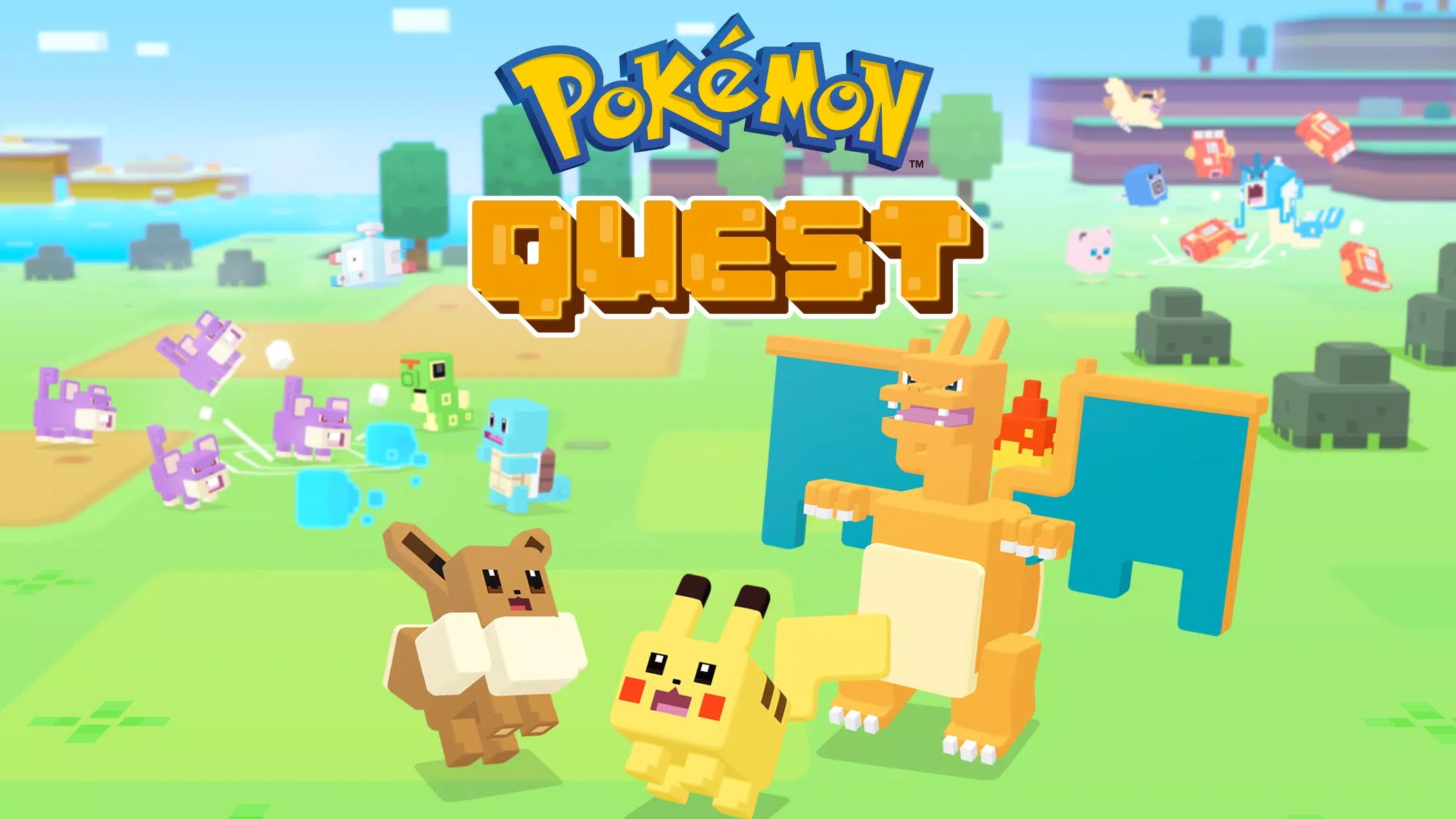 Pokémon Quest экрана 0