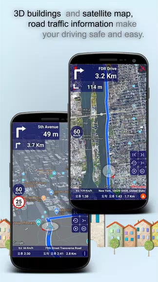 GRnavi - GPS Navigation & Maps Screenshot 2