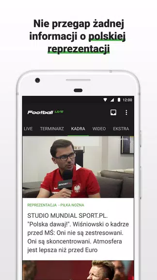 Football LIVE - wyniki na żywo屏幕截圖1
