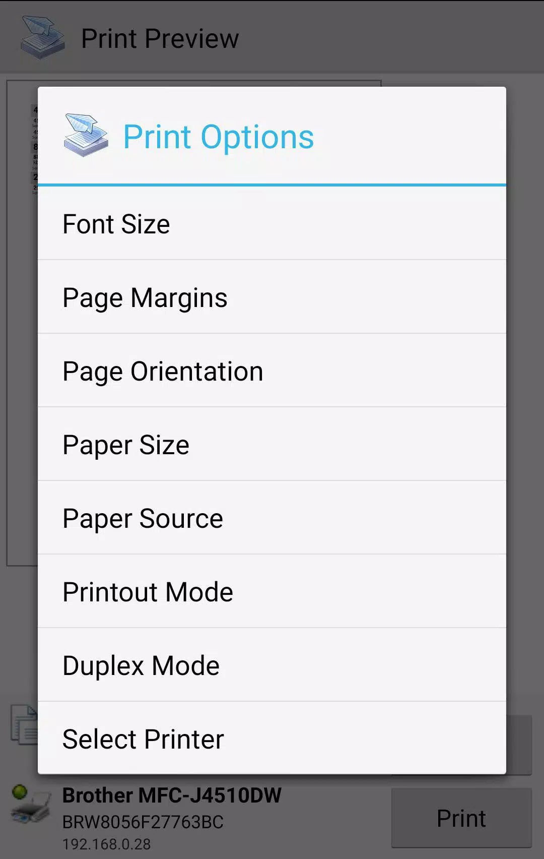PrinterShare Mobile Print स्क्रीनशॉट 3