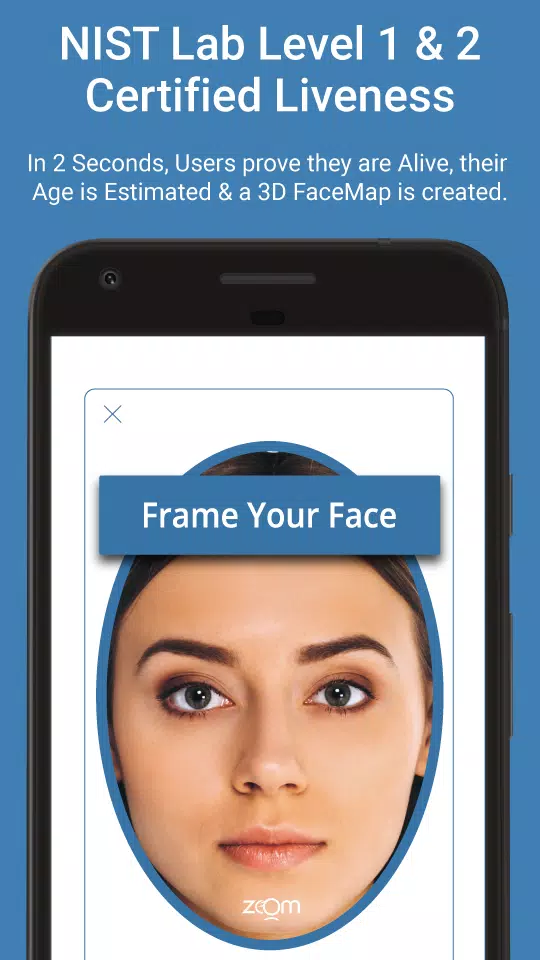 Schermata FaceTec Demo 1