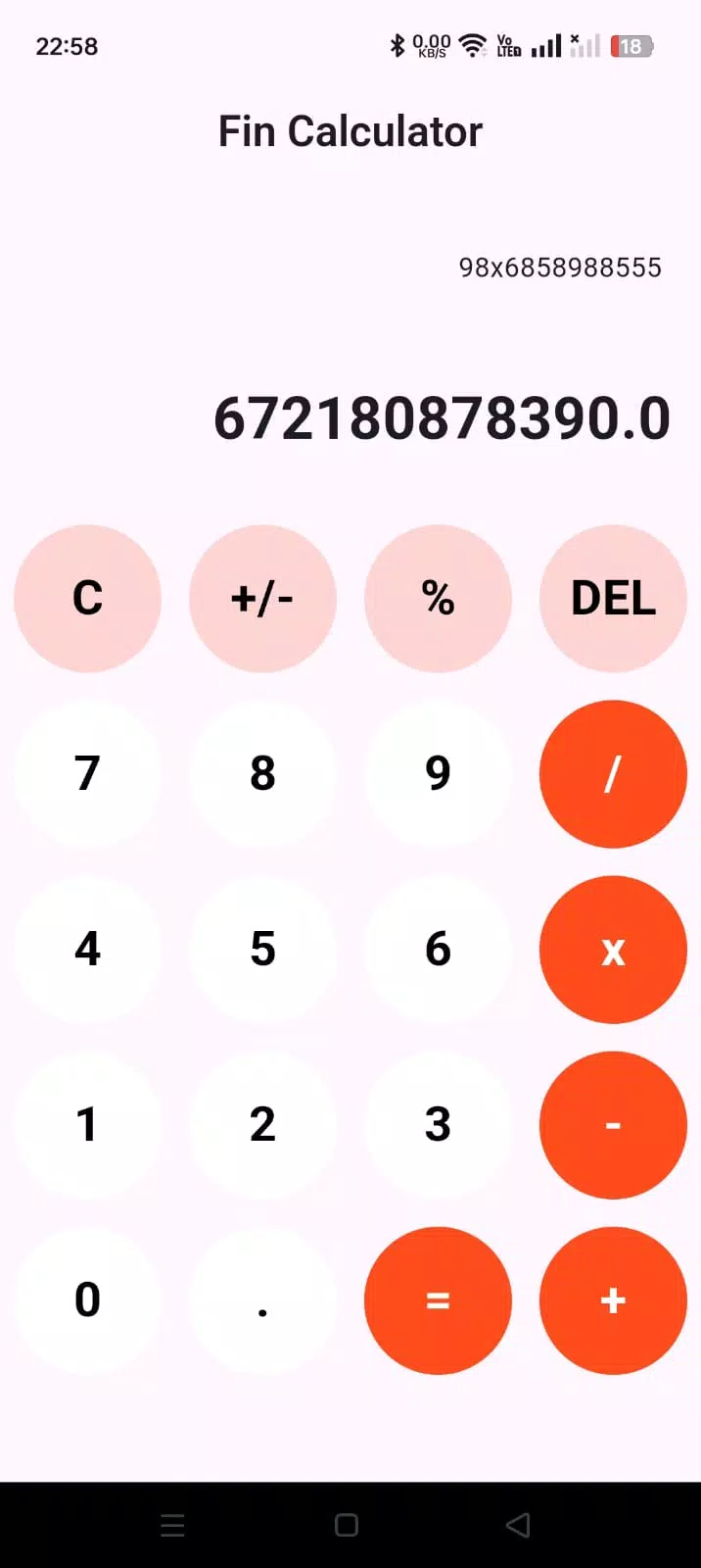 Fin Calculator ảnh chụp màn hình 1