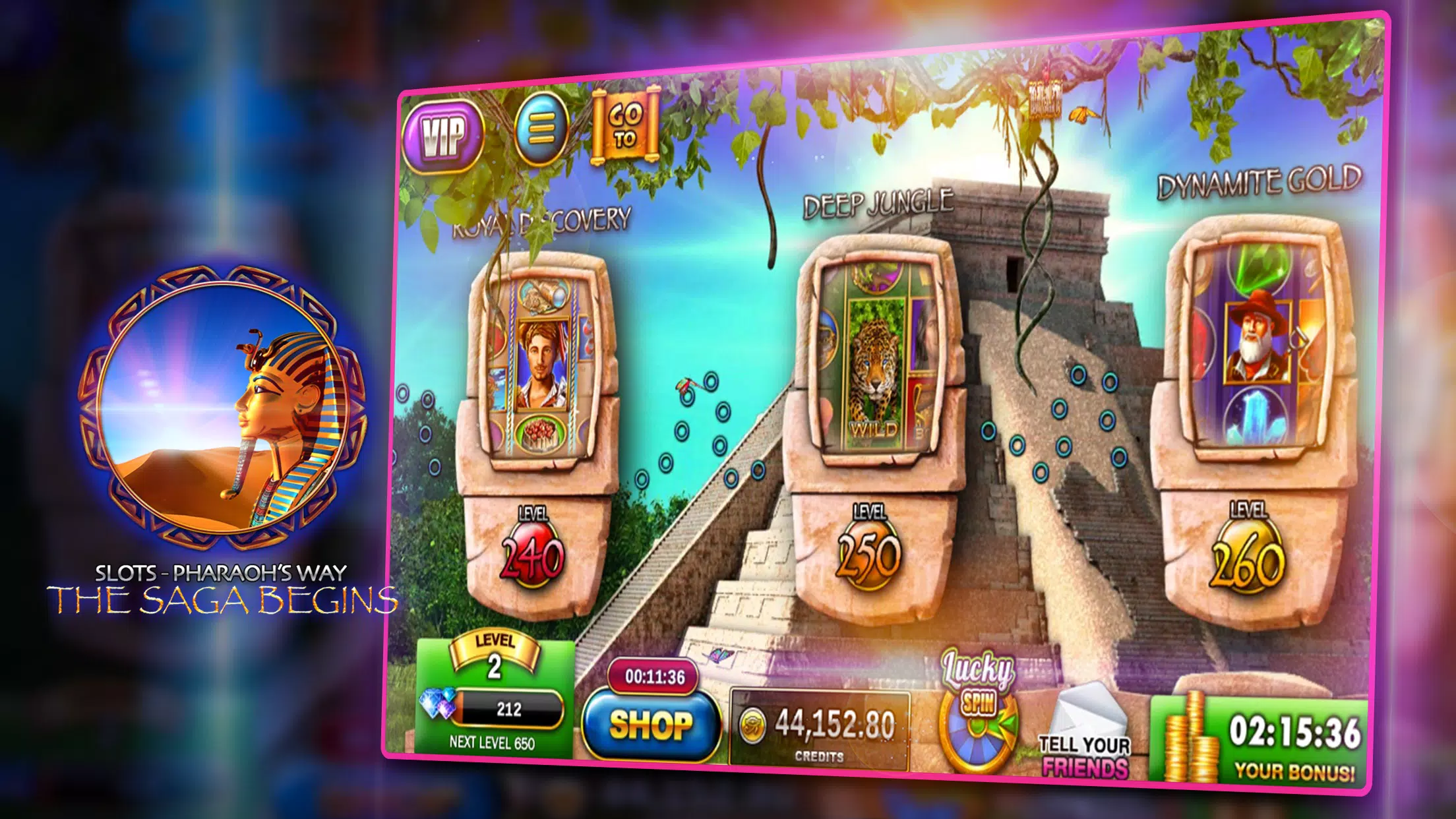 Slots - Pharaoh’s Way Casinoスクリーンショット0