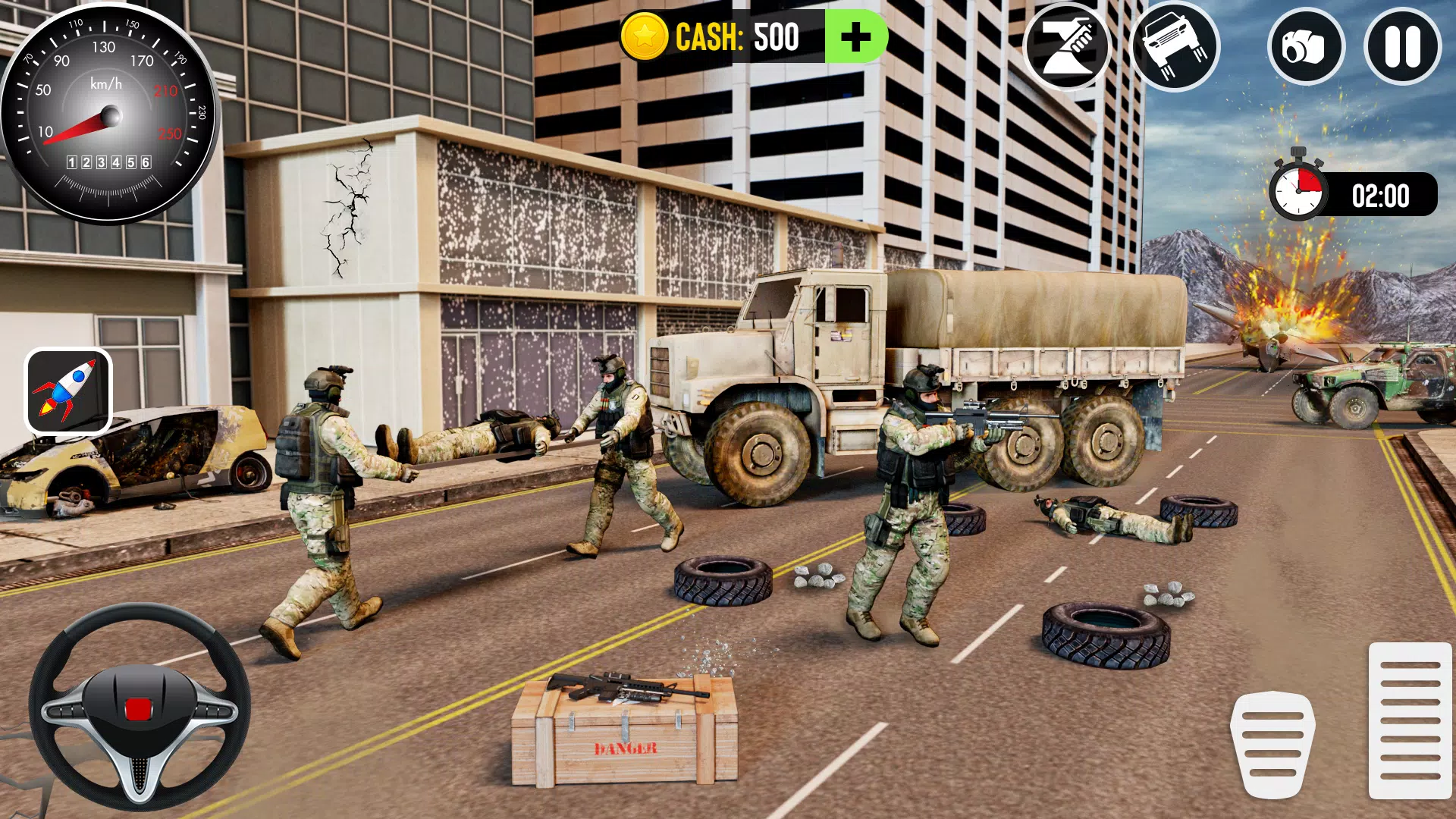 Army Car Games Truck Driving应用截图第0张