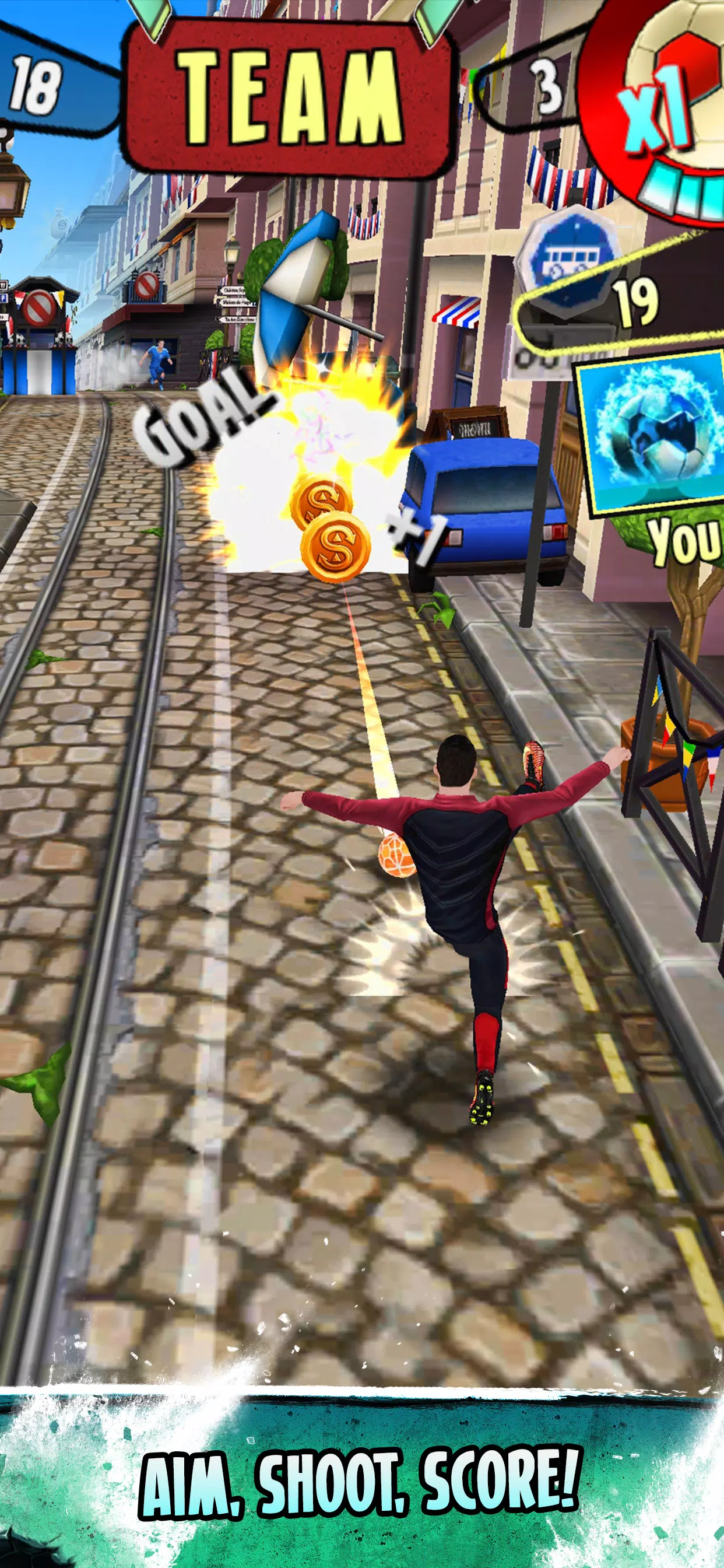 Ronaldo: Kick’n’Run Football screenshot 3