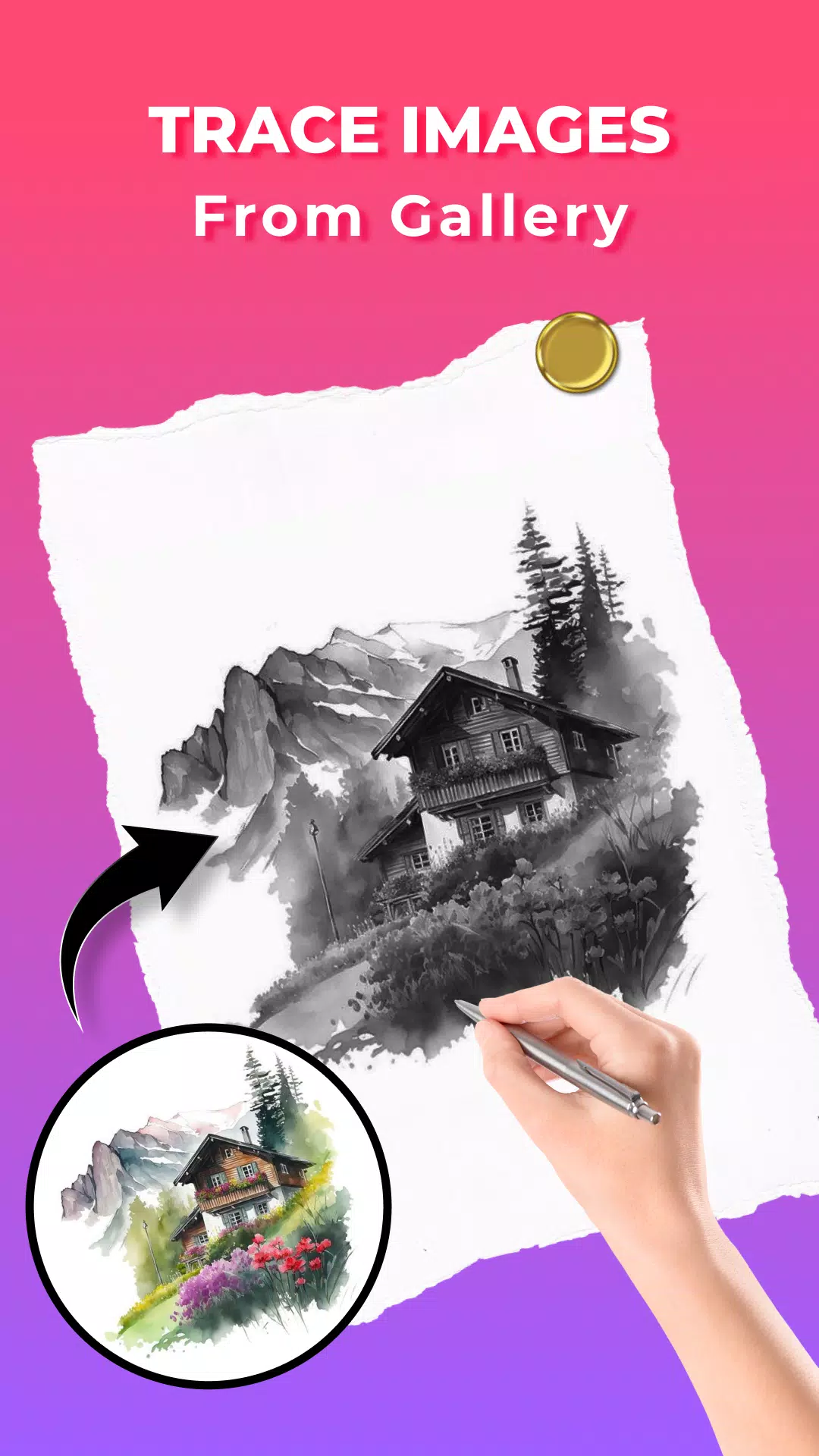 AR Drawing: Sketch & Paint Art captura de pantalla 3