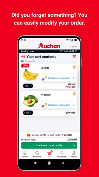 Auchan Online Áruház应用截图第3张