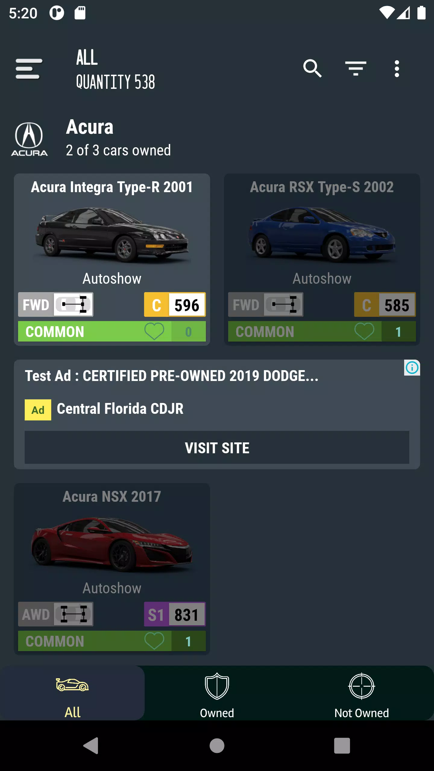 Car Tracker for ForzaHorizon5应用截图第1张