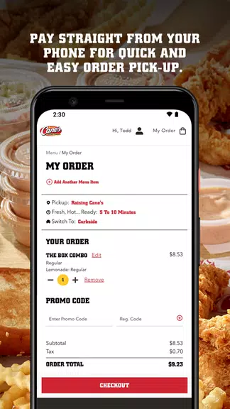 Raising Cane's Chicken Fingers captura de pantalla 2