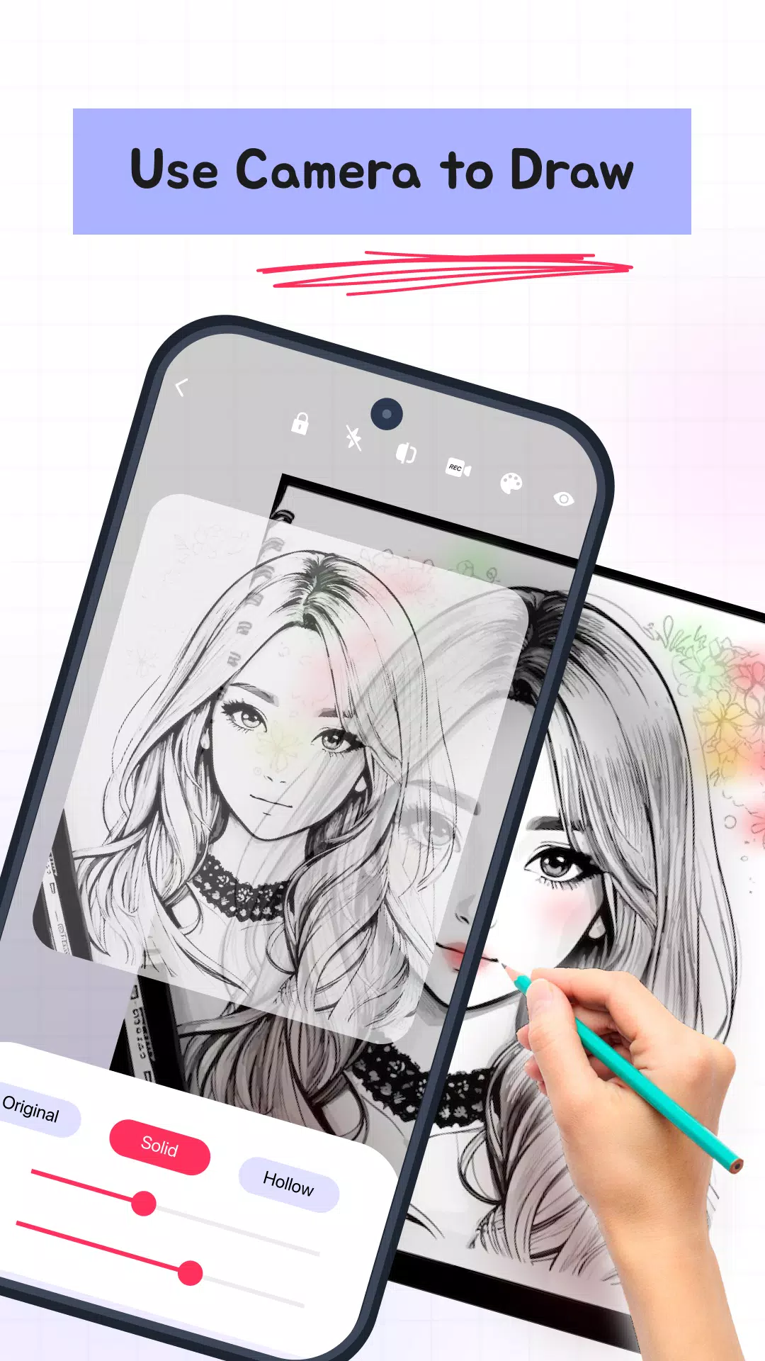 AR Drawing: Anime Sketch Schermafbeelding 0