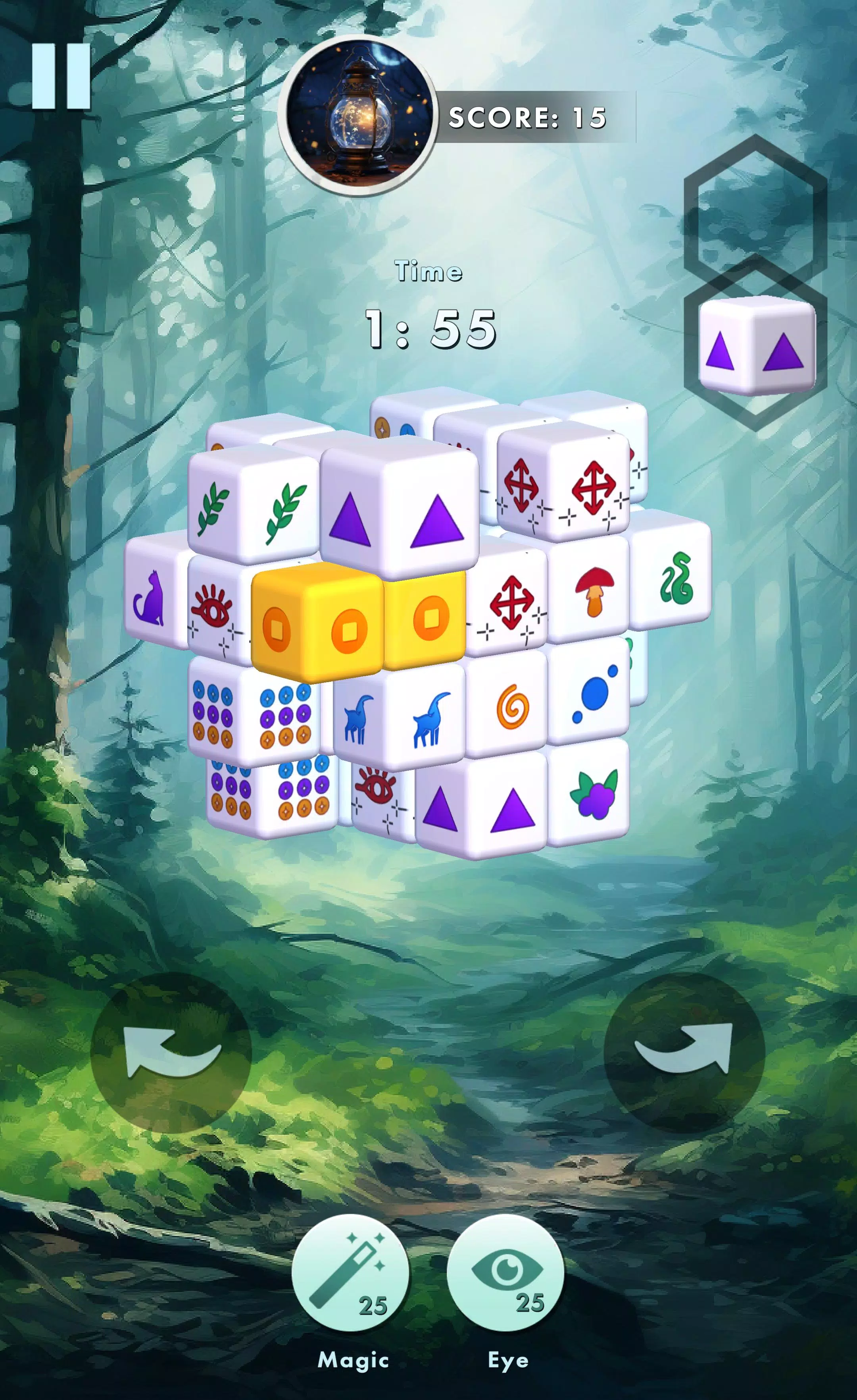 Mystic Mahjong tile match Tangkapan skrin 0