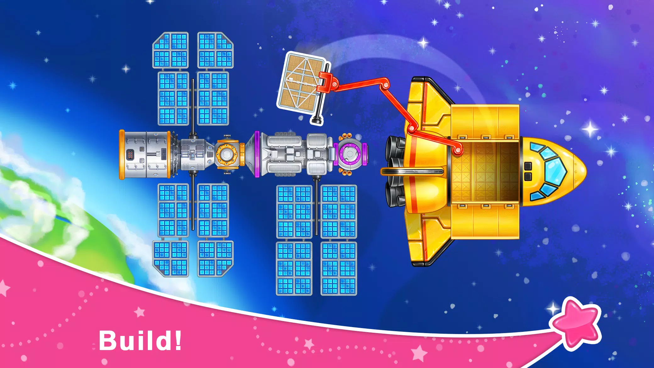 Rocket 4 space games Spaceship ekran görüntüsü 2