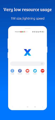 XBrowser - Mini & Super fast экрана 0