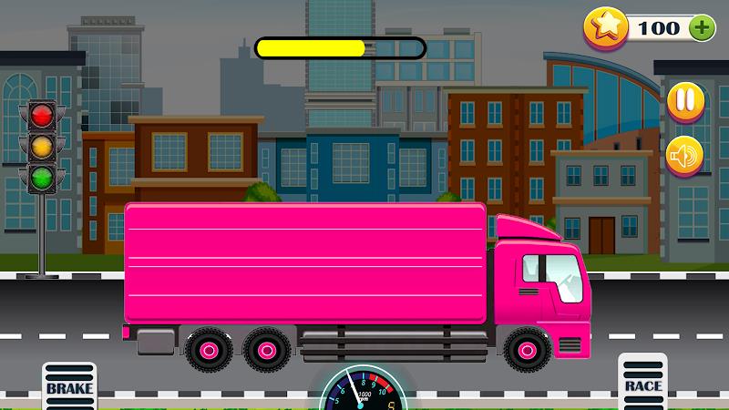 Cargo Truck Driving-Truck Game captura de pantalla 2