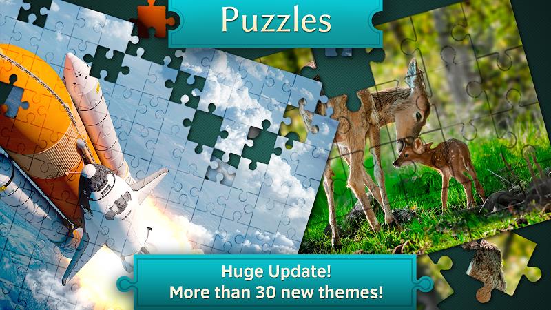 Landscape Jigsaw Puzzles экрана 3