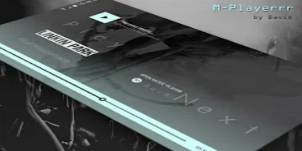 M-Playerrr for KLWP экрана 1