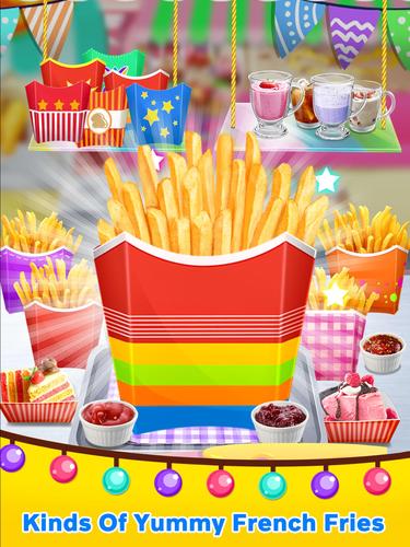 Street Food - French Fries 스크린샷 2