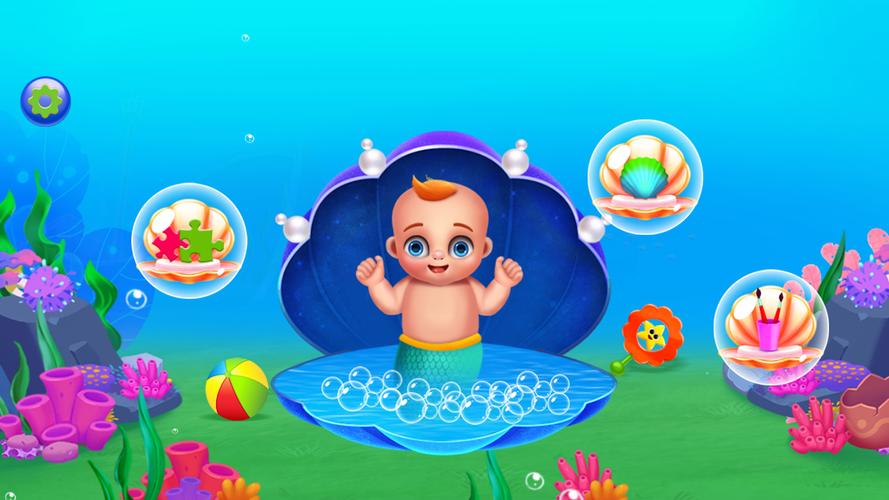 Pregnant Mermaid Mommy Salon屏幕截圖0