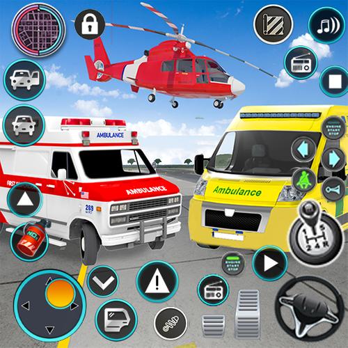 Heli Ambulance Simulator Game屏幕截圖0