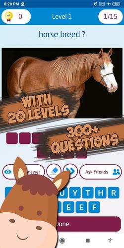 Guess the horse breed captura de pantalla 2