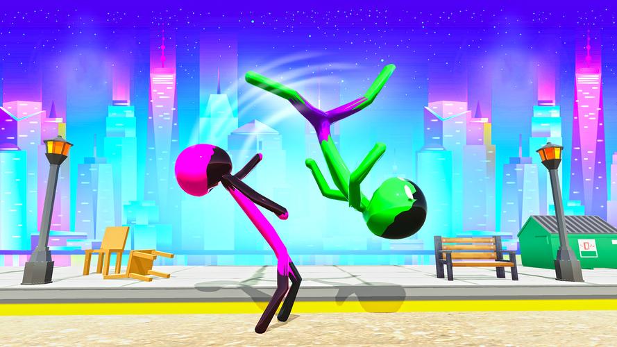 Stickman Ninja Fight: Ropehero应用截图第1张