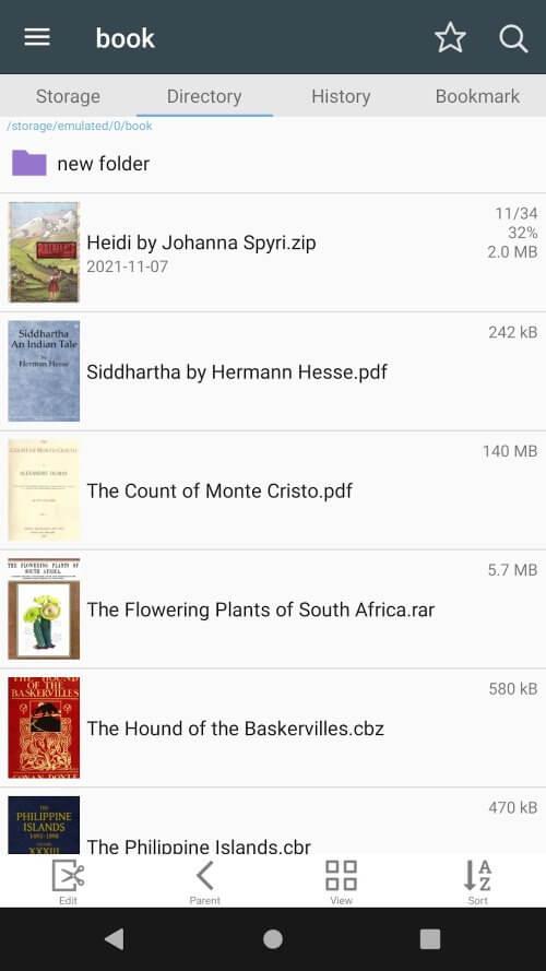 ComicScreen - PDF, ComicReader zrzut ekranu 0