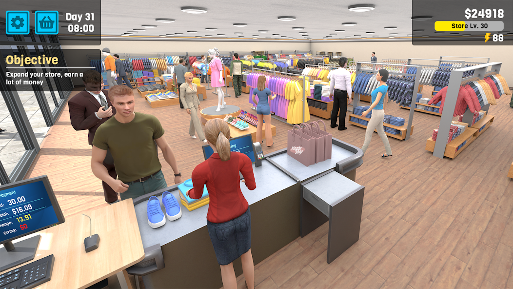 Clothing Store Simulator Mod screenshot 3