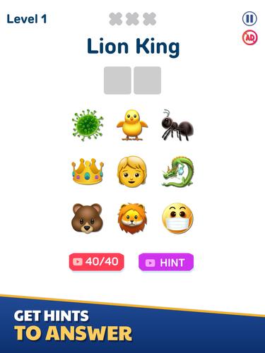 Emoji Quiz屏幕截圖1