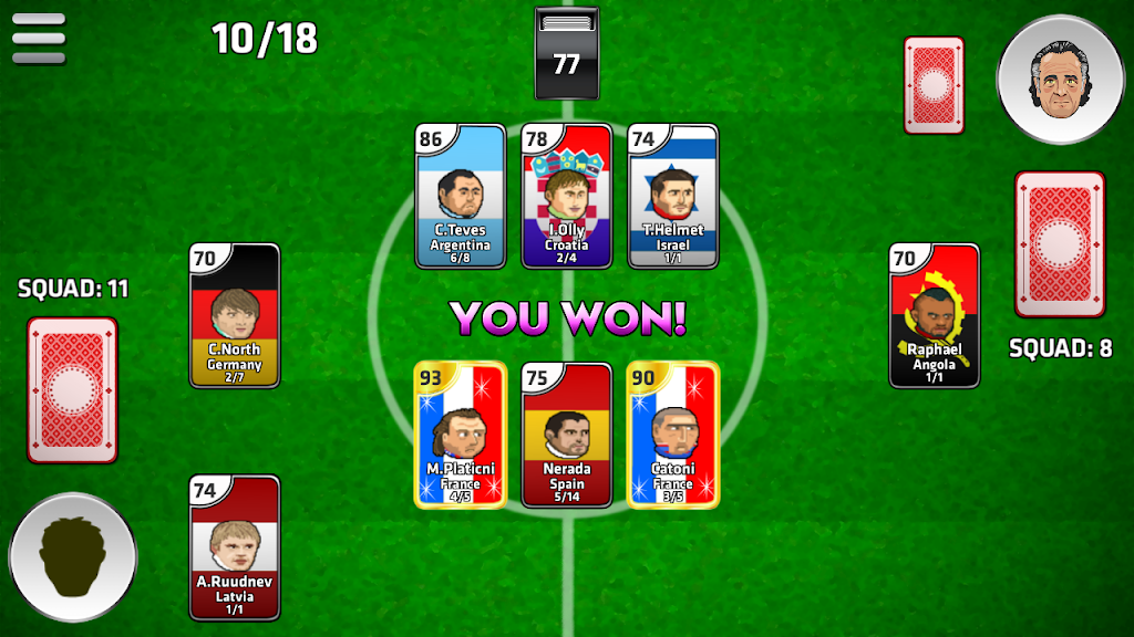 Head Soccer Cards屏幕截圖3