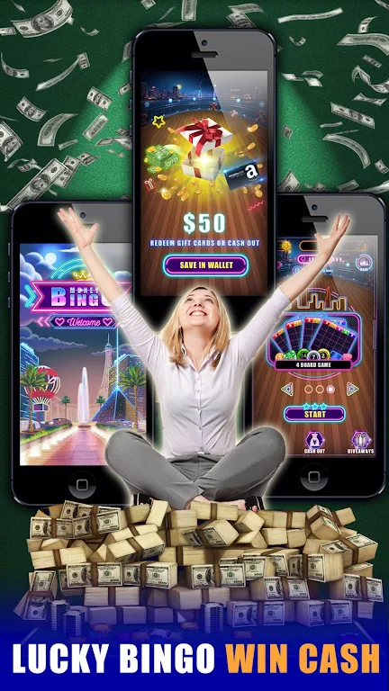 ภาพหน้าจอ Fortune Bingo Clash: Win Cash 0