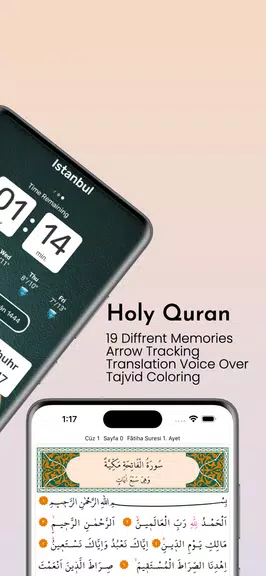 ภาพหน้าจอ Azan Time Pro - Quran & Qiblah 2