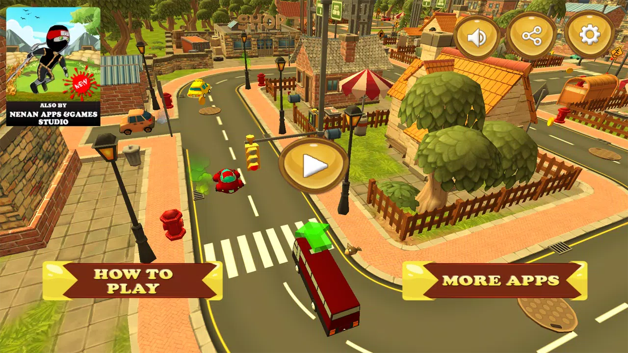 Screenshot Bus Simulator City Driving Guide 2018 0