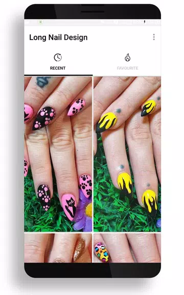 Long Nail Design экрана 1